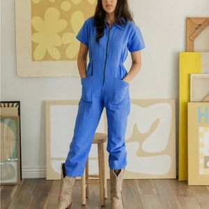 NOBLE utility suit L blue